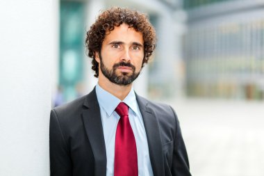 Handsome mature businessman