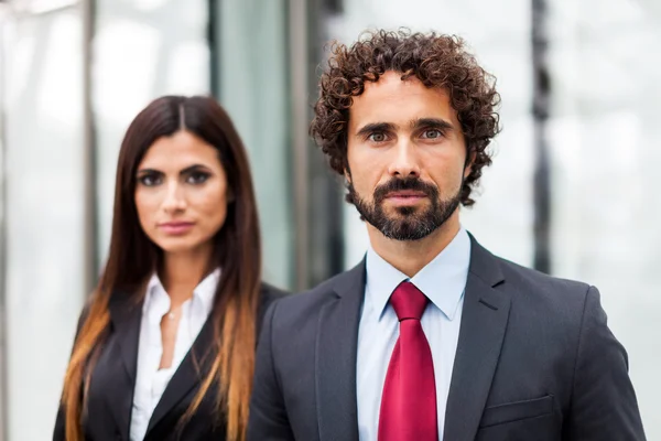 Twee zakenmensen — Stockfoto