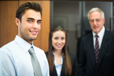 iş adamları onların ofis