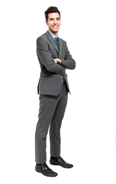 Handsome young businessman — Stock Photo, Image