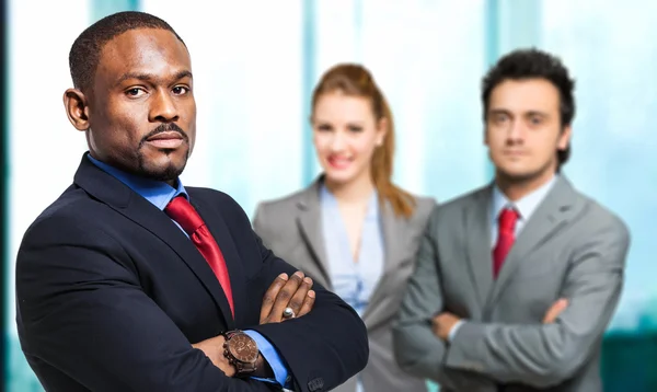 Empresários no escritório — Fotografia de Stock