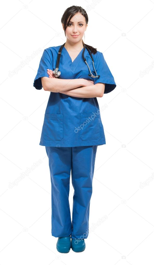young smiling nurse