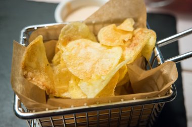 Derin kızarmış cips