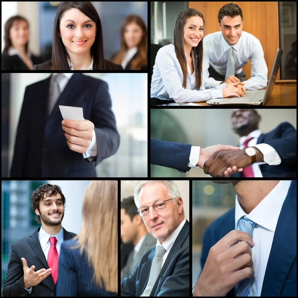 Geschäftsleute bei der Arbeit — Stockfoto