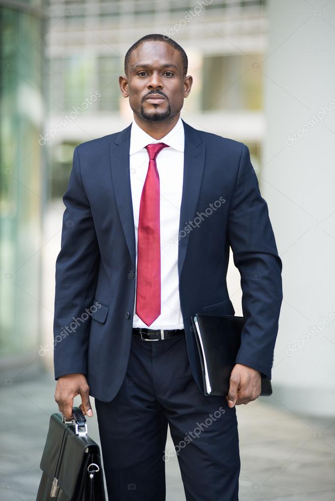Businessman holding his briefcase Stock Photo by ©minervastock 85786096