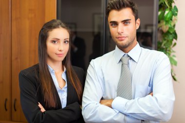 Ofisteki iş ortakları