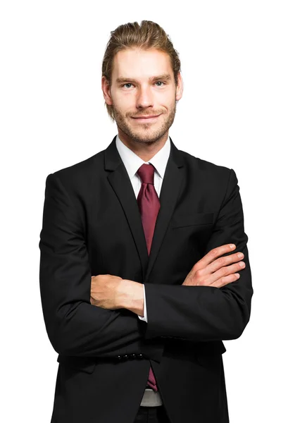 Handsome blond businessman Royalty Free Stock Images