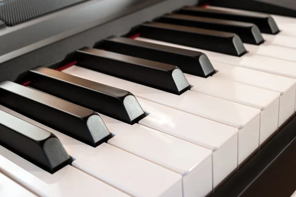 Lassical piano keyboard — Stock Photo, Image