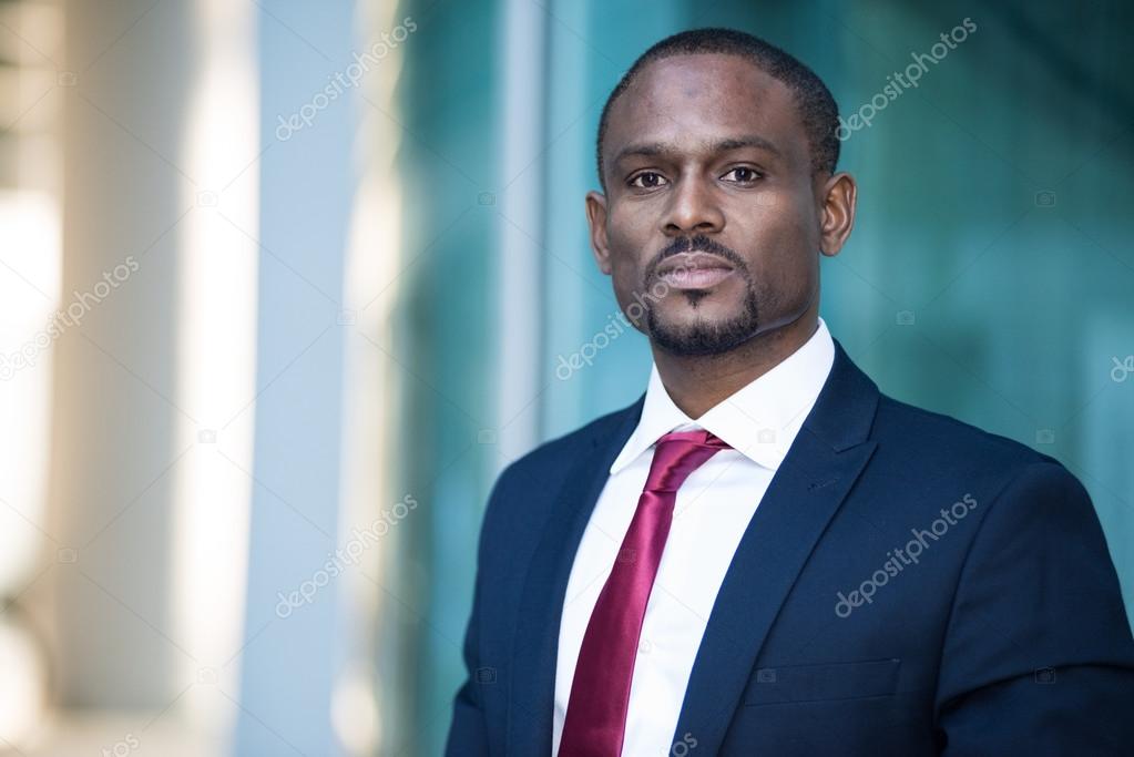 businessman in a business environment