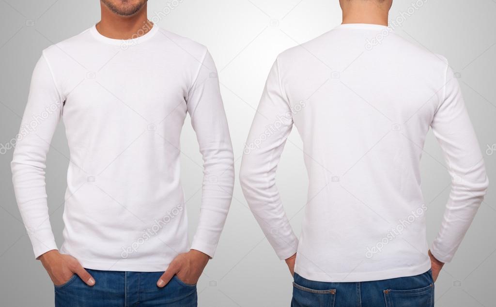 Man wearing a white tshirt Stock Photo by ©minervastock 88049280