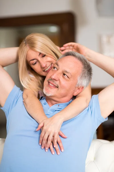 Happy mature couple — Stock Photo, Image