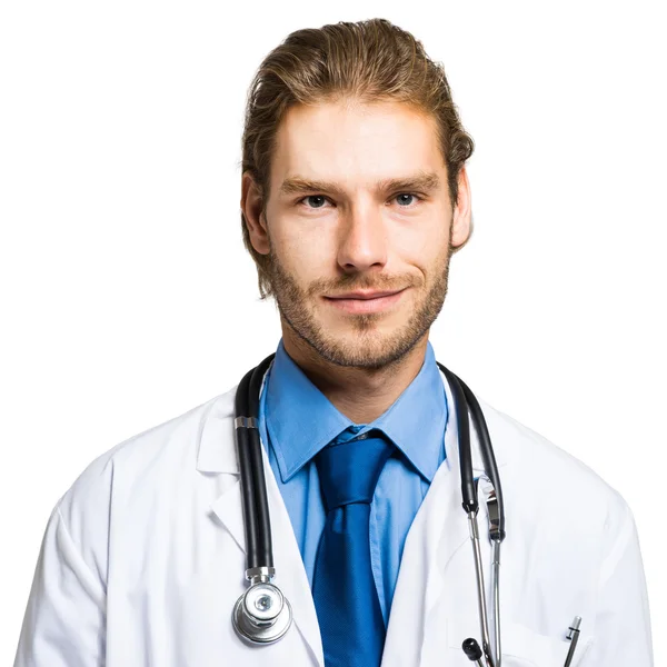 Handsome blonde doctor — Stock Photo, Image