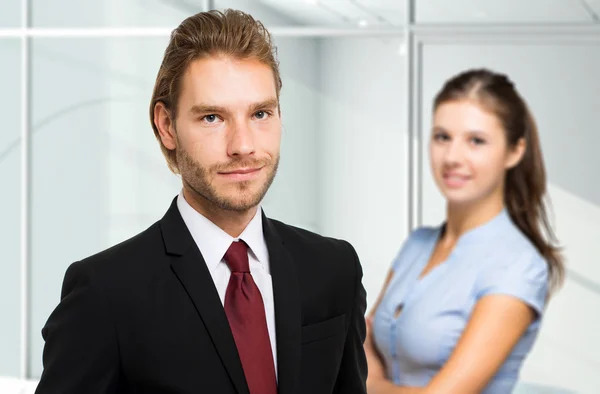 Gente de negocios en oficina — Foto de Stock