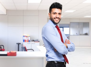 Genç latin işadamı