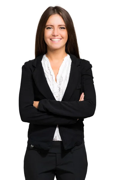 Beautiful young businesswoman — Stock Photo, Image