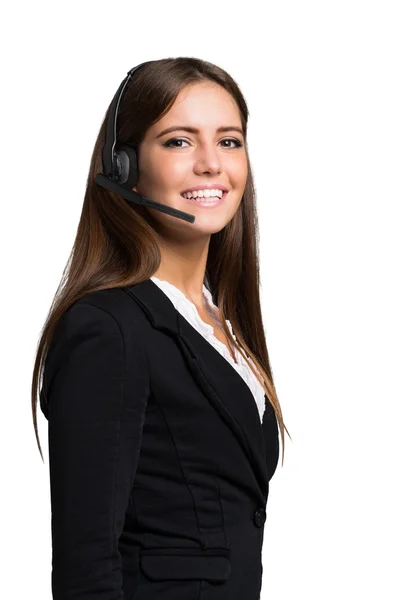 Female customer representative — Stock Photo, Image