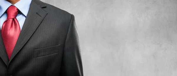 Detail of a businessman suit — Stock Photo, Image