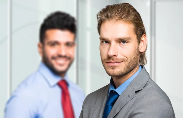 Couple of business people — Stock Photo, Image