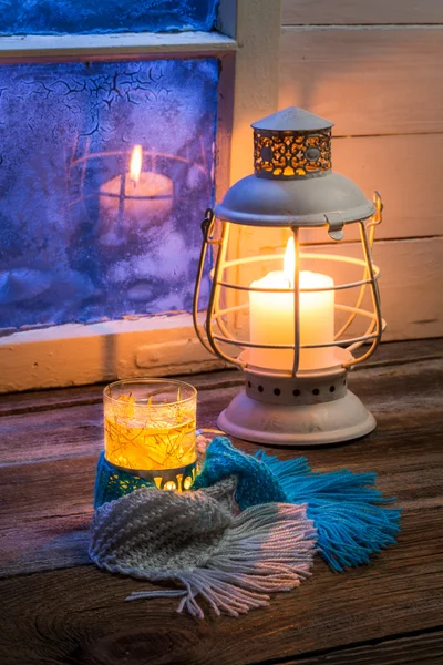 冷たい夜の最良の治療法は茶温暖化 — ストック写真