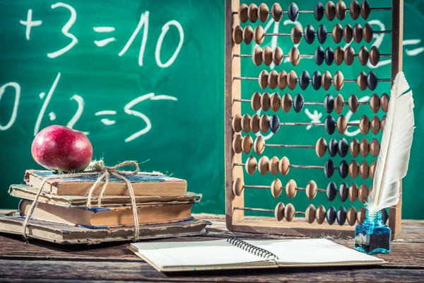Lezioni di matematica nella scuola primaria — Foto Stock