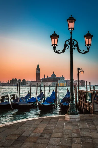 Прямо перед рассветом в Венеции — стоковое фото