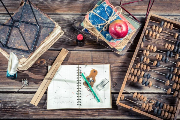 Clases de trigonometría en la escuela —  Fotos de Stock