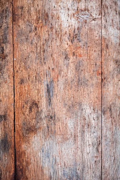 Vieux fond en bois avec des clous et des fissures — Photo