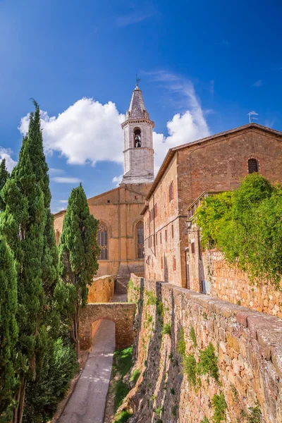 View of the vintage town of Pienza, Italy — Stock Photo, Image
