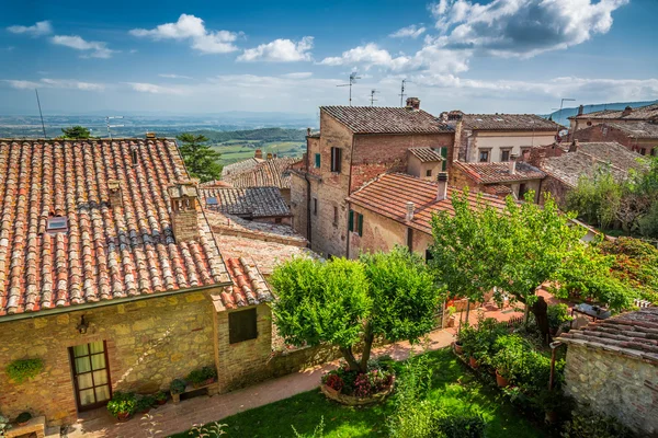 Vintage city in Tuscany, Italy — Stock Photo, Image