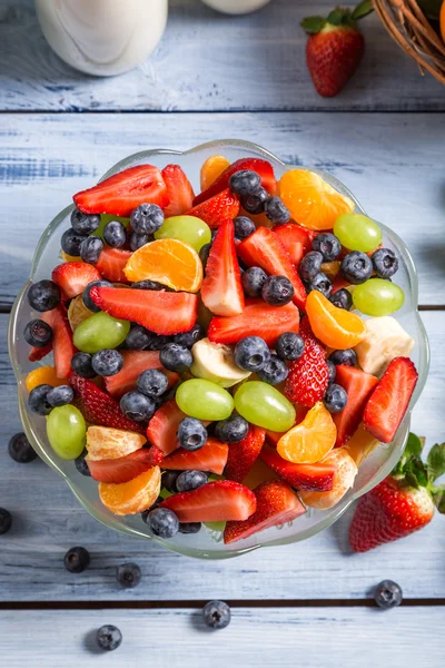 Enjoy your fruit salad — Stock Photo, Image