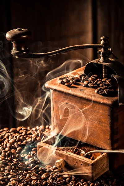 Aroma of fresh ground coffee — Stock Photo, Image