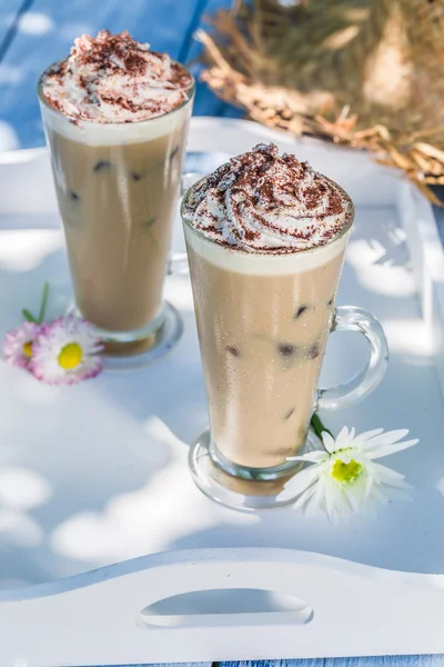 Delicious latte in summer — 스톡 사진