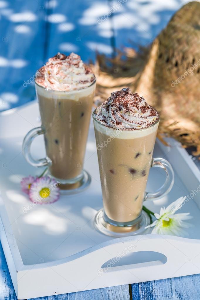 Delicious coffee in summer — Stock Photo © Shaiith79 77409526
