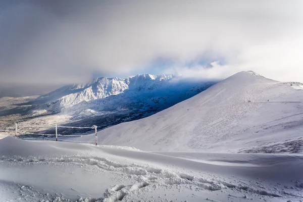 Kasprowy Wierch in winter — Stock Photo, Image