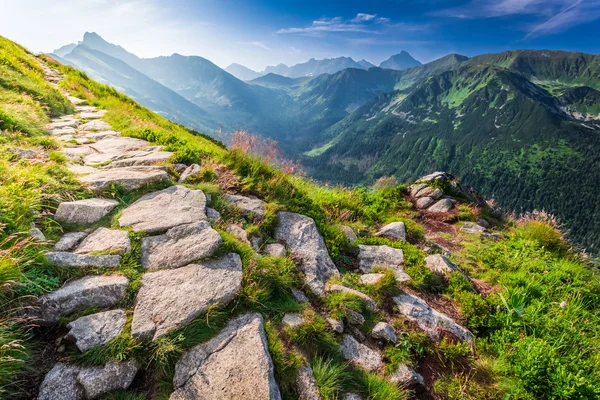 Tatras mountains at sunrise — Stock Photo, Image