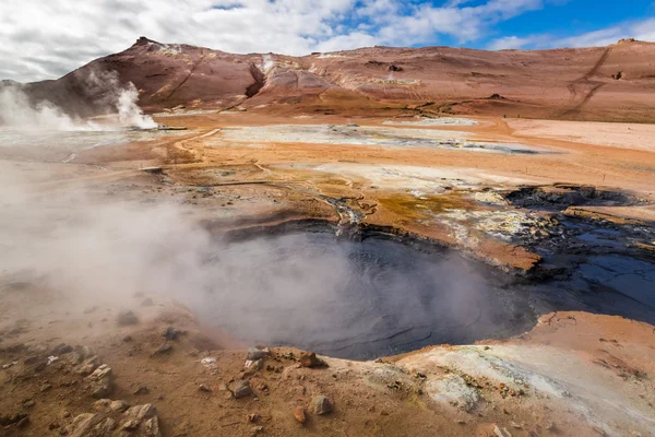 İzlanda'daki Namafjal llandscape — Stok fotoğraf