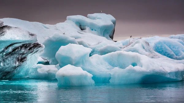 Schöne Eisberge in Island — Stockfoto