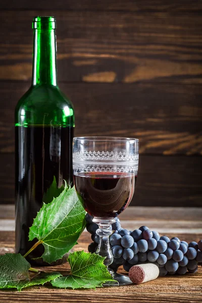 Świeży wina w szkle — Zdjęcie stockowe