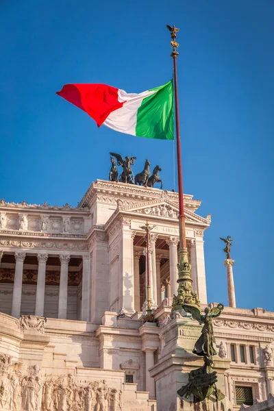 Antico Vittorio Emanuele II a Roma — Foto Stock