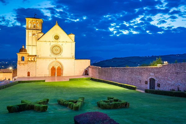 Basilica in Assisi, Umbria, Italy — Stock Photo, Image
