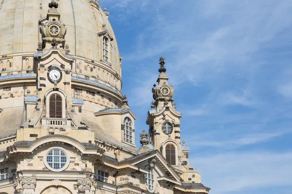 Detail van de Frauenkirche in Dresden — Stockfoto