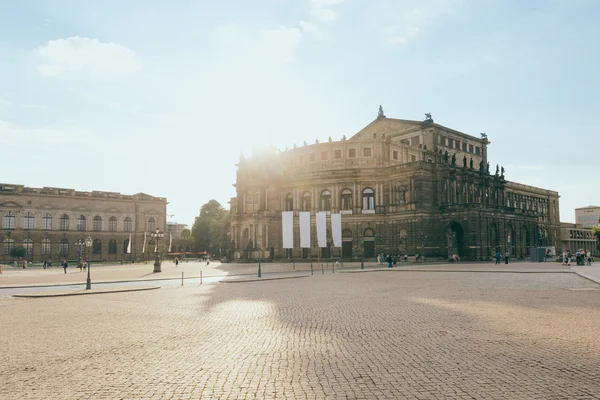 Semper Oper i Dresden — Stockfoto