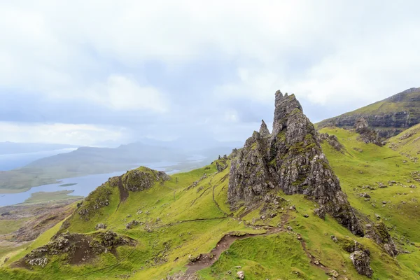 Rock op de de Storr — Stockfoto