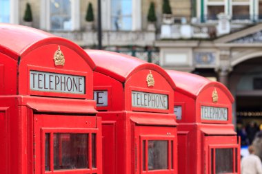 Londra telefon kabinleri