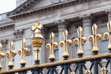 Buckingham Sarayı'nın kapısı'nın detay
