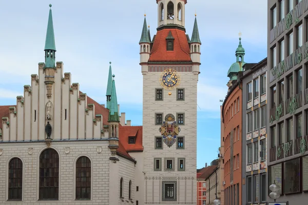 Oude stadhuis in München, Duits — Stockfoto