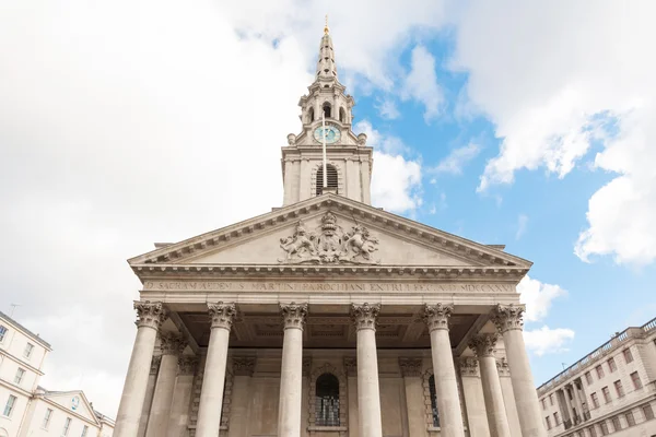 Přední části kostela St. Martin in the Fields, Londýn — Stock fotografie