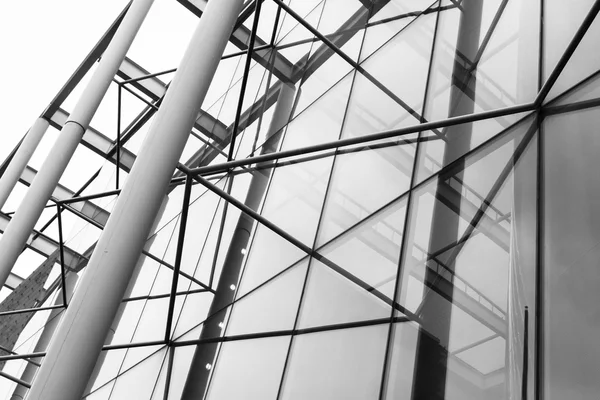 Arquitetura de aço de vidro moderno — Fotografia de Stock