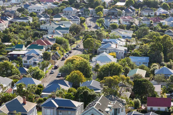 Розділ маленького містечка, Devonport — стокове фото