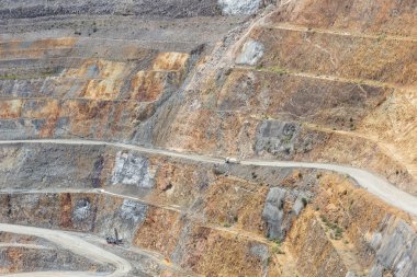 Bir altın madeni makine